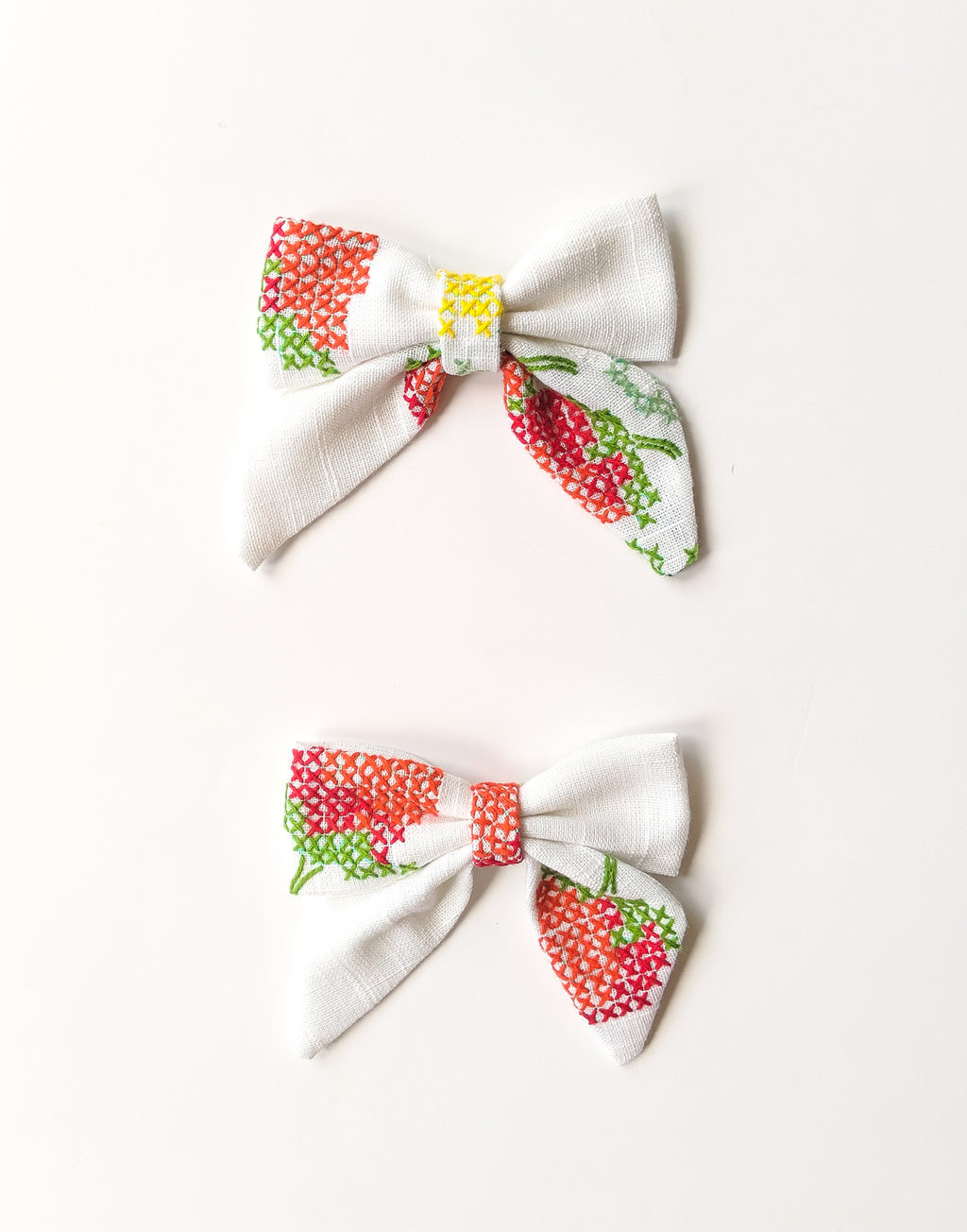 Embroidered Bows