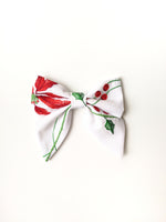 "Esther" Embroidered Bow