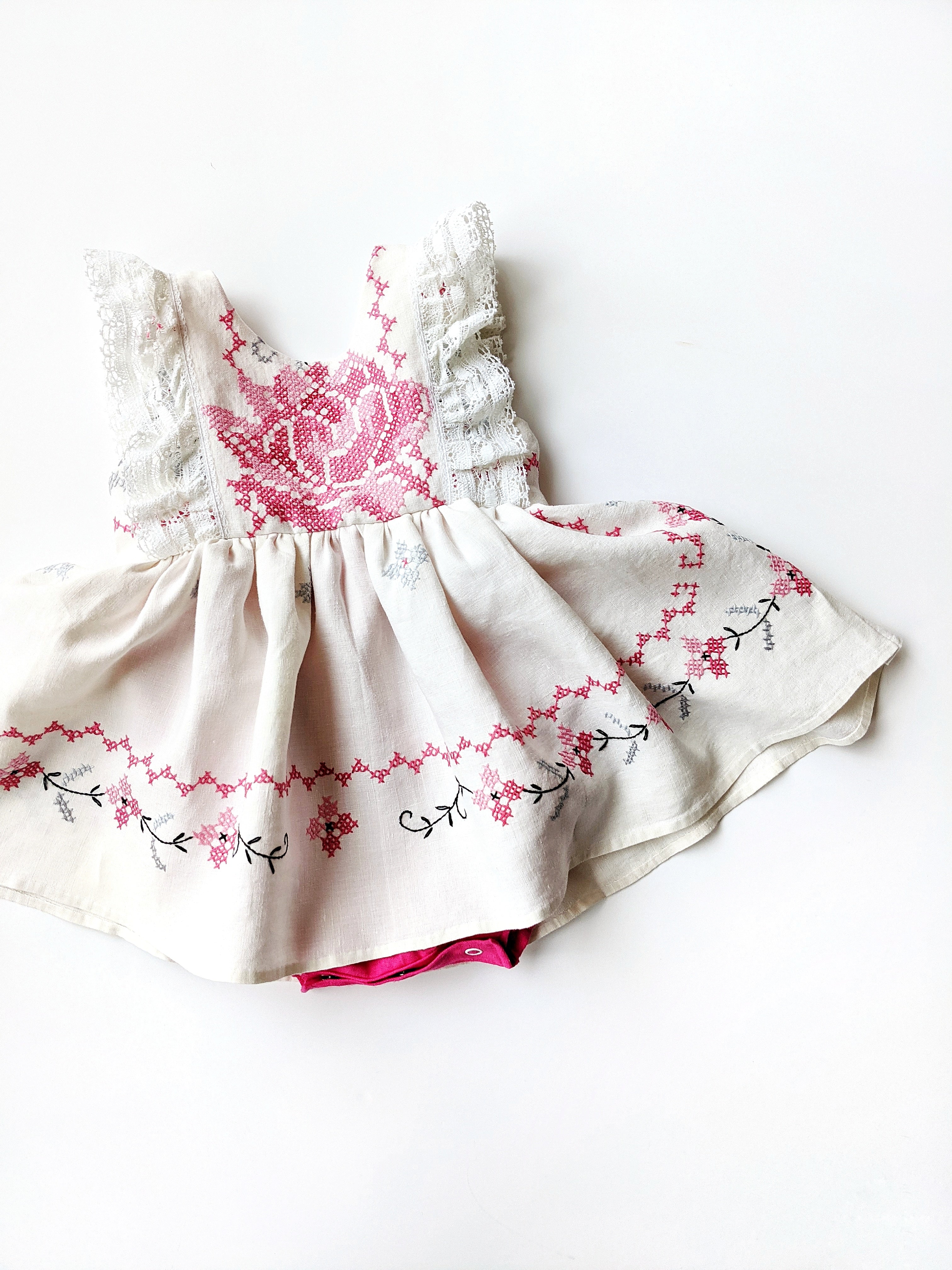 "Sophie" Made-to-Order Embroidered Outfit