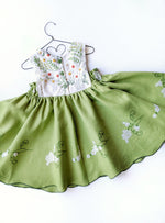"Cassia" style Embroidered Dress- Size 5T