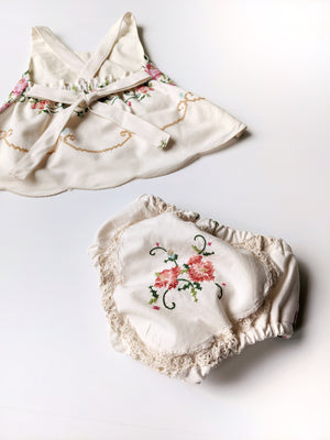 Rosalie Embroidered Swing Set- Size 6/9 months