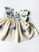 "Camellia" style Embroidered Flutter Dress- Size 5T