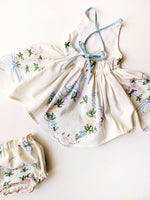 "Lily" style Halter Dress + Bloomers - Size 2T
